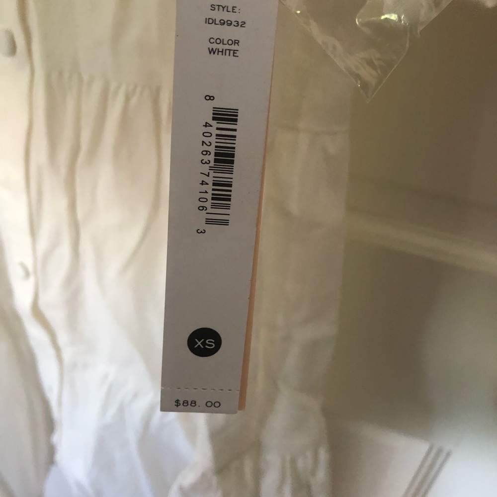 NWT Aqua mini shirt dress - Picture 4 of 6